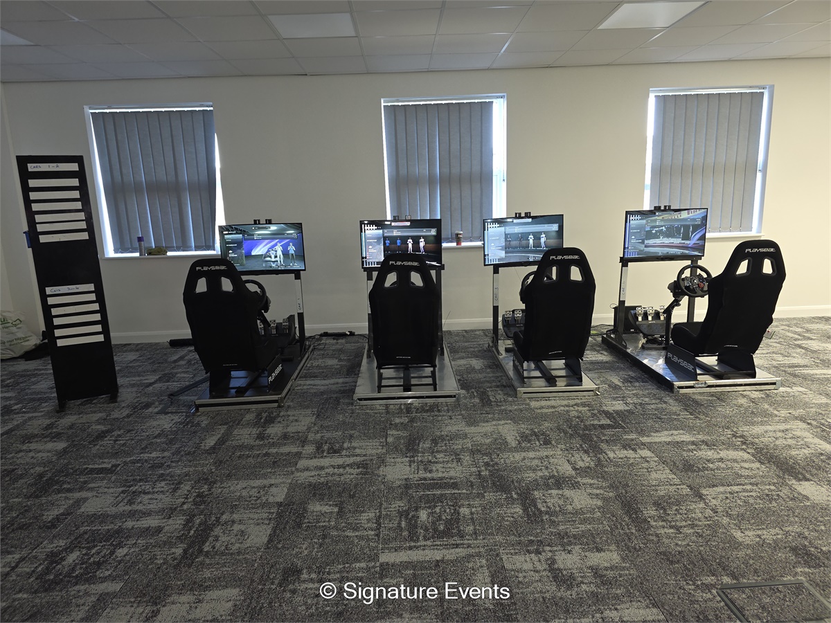 Racing Simulator Hire - Hire in Wigan | Signature Events